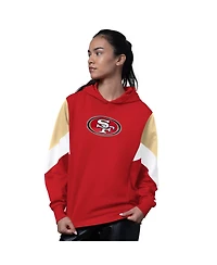 Starter Women's Scarlet San Francisco 49ers Scrimmage Hoodie