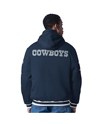 G-iii Sports by Carl Banks Men's Navy Dallas Cowboys Power Forward Commemorative Fleece Full-Zip Hoodie