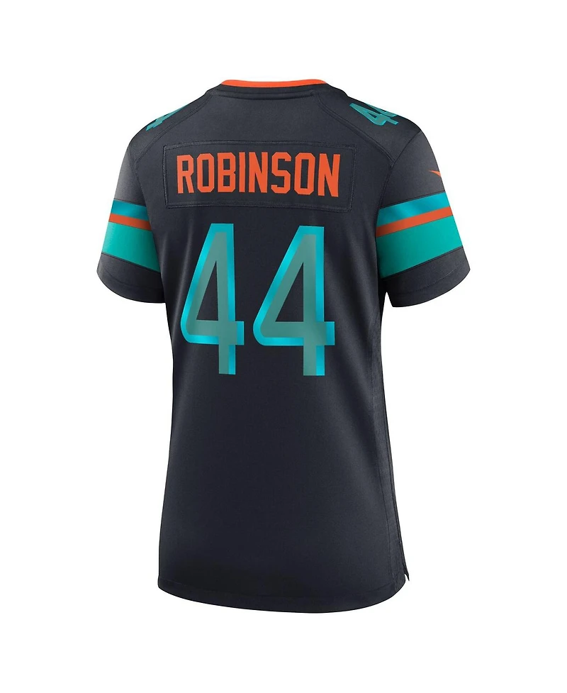 Nike Women's Chop Robinson Pitch Blue Miami Dolphins 2025 Rivalries Collection Game Jersey