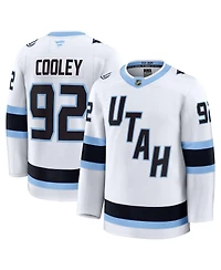 Fanatics Men's Logan Cooley White Utah Mammoth Away Premium Player Jersey