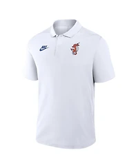 Nike Men's White Florida Gators Swinging Gator Franchise Polo Shirt