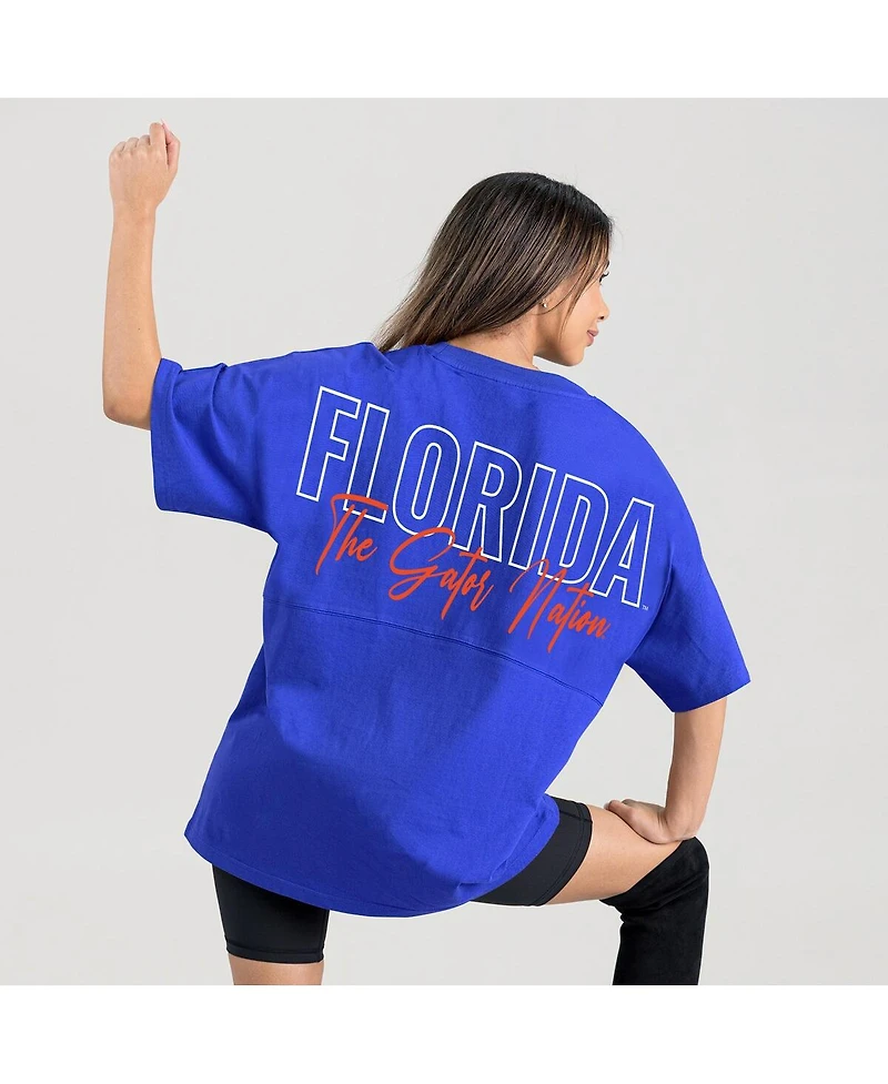Gameday Couture Women's Royal Florida Gators Oversized Back at Ya T-Shirt
