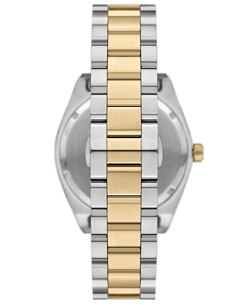 Emporio Armani Men's Three-Hand Two-Tone Stainless Steel Watch, 41mm