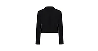 Labeca London Women's Tara Wool Crop Jacket