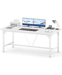 63 x 31.5 inches Computer Desk, Sturdy Large Office Premium 2 Person Long Desks