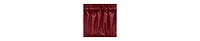 Ellis Stacey 1.5" Rod Pocket High Quality Fabric Solid Color Window Balloon Valance 60"x15" Merlot