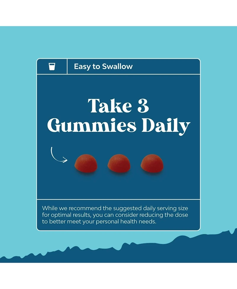 Men Multivitamins Gummies, Lemon Pineapple, 90ct