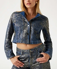 Guess Women's Tersa Long-Sleeve Jacket