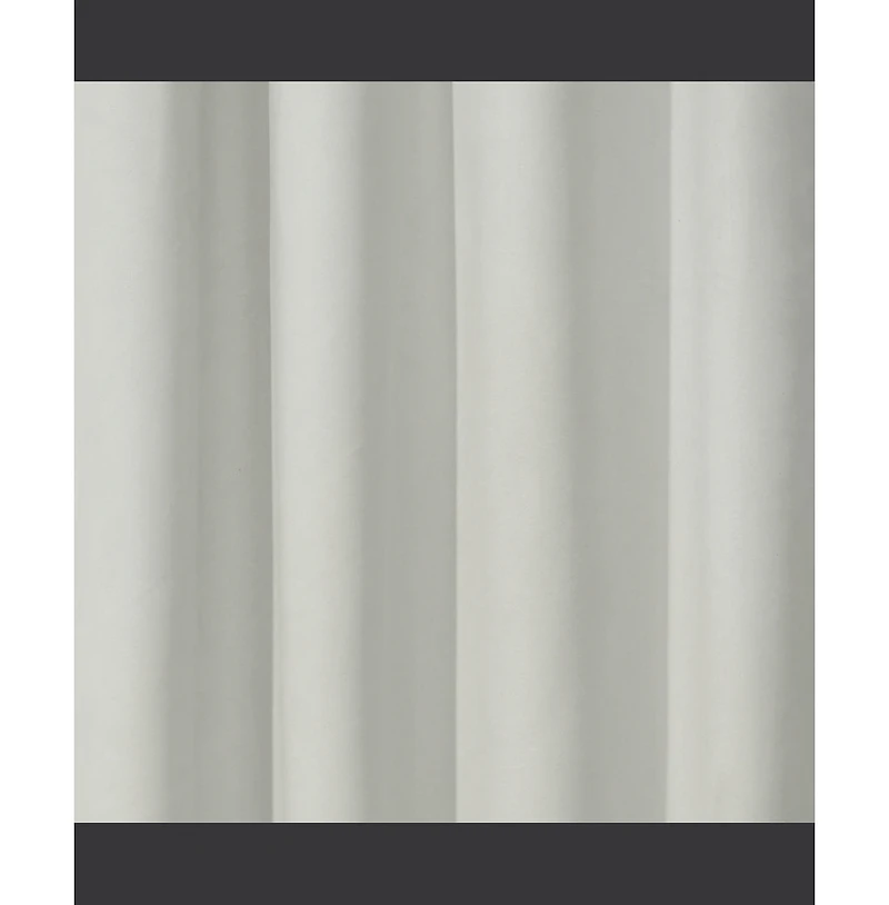 Thermaplus Navar Blackout Window Treatment Grommet Curtain Panel for Bedroom Livingroom 54" x White