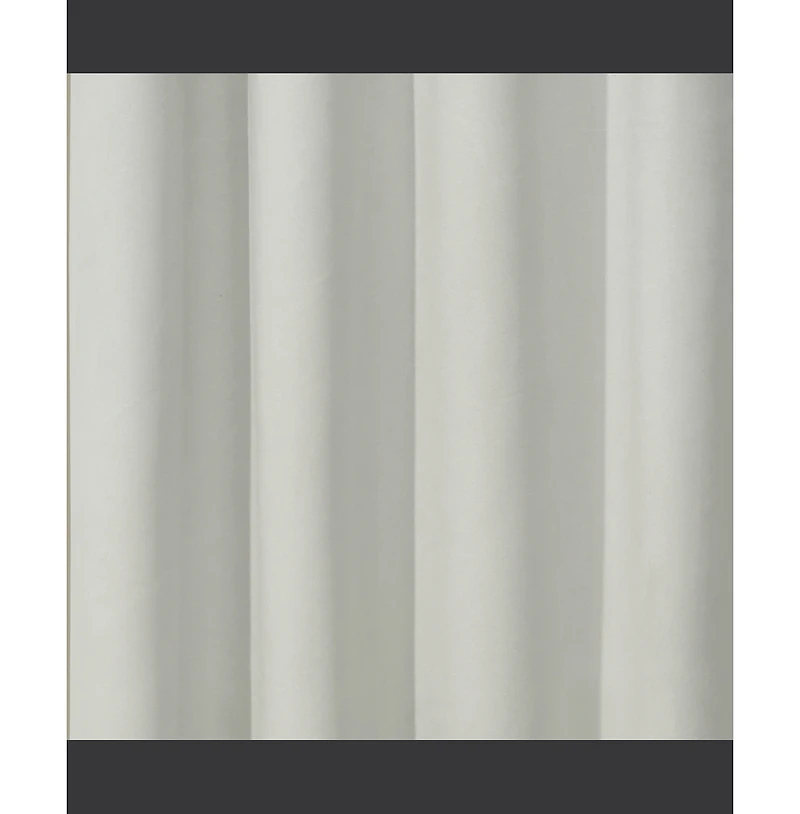 Thermaplus Navar Blackout Window Treatment Grommet Curtain Panel for Bedroom Livingroom 54" x White