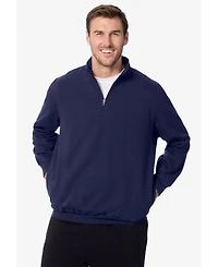 KingSize Big & Tall Fleece 1/4 Zip Sweatshirt