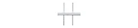 Ellis Curtain Shadow Stripe 1.5" Rod Pocket Tailored Valance for Windows 82" x 12" White