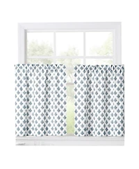 Ellis Curtain Manchester Window Treatment 1.5" Rod Pocket 100% Cotton Curtain Tiers 50" x 30