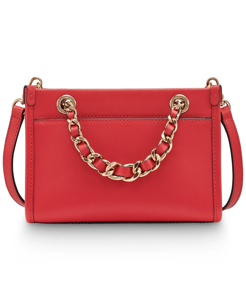 Karl Lagerfeld Paris Savoie Leather Crossbody