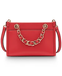 Karl Lagerfeld Paris Savoie Leather Crossbody