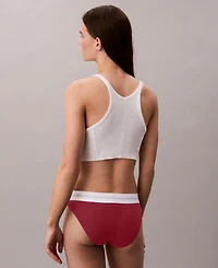 Calvin Klein Women's Ribbed Bikini Underwear QF8022