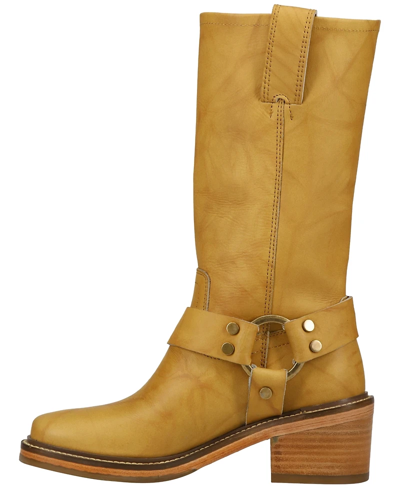 Frye Kate Harness Block heel Tall Boots