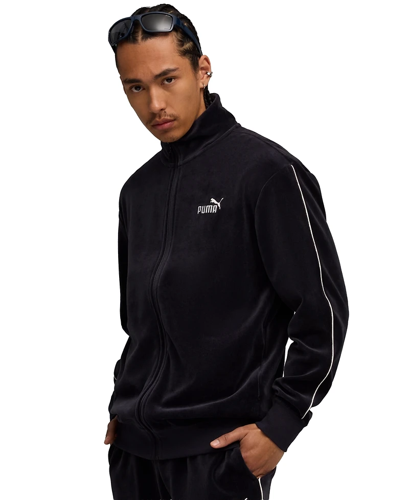 Ess Elevated Velour Track Jacket