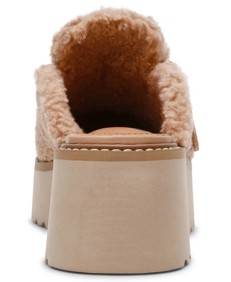 Dv Dolce Vita Women's Cozy Buckle Platform Clogs