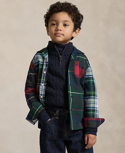 Plaid Cotton Oxford Fun Shirt