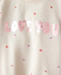 Carter's Girls Toddler 2T-5T DayDream Heart Long-Sleeve Sweatshirt