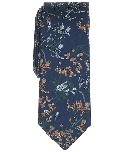 Bar Iii Men's Barwick Floral Skinny Tie, Macy's Exclusive
