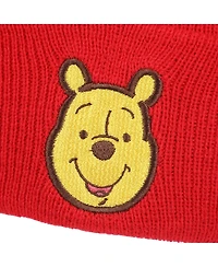 Winnie the Pooh Men's Embroidery Acrylic Knit Cuff Beanie