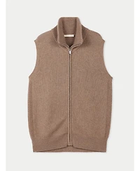 Gobi Cashmere Men's Cashmere Full-Zipper Vest