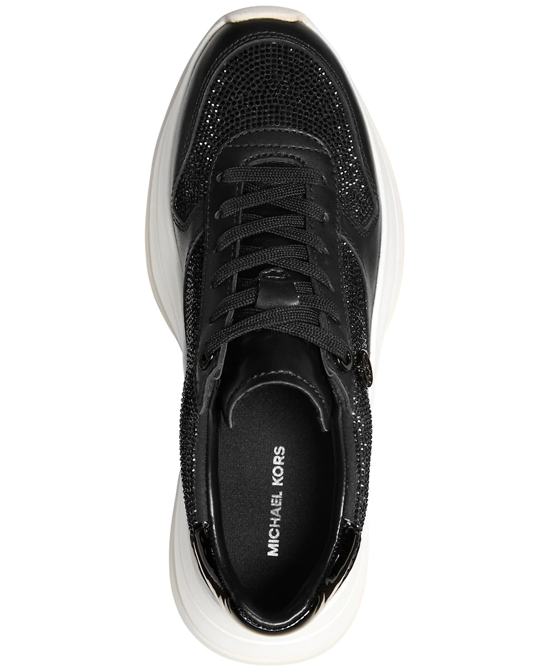 Michael Kors Women's Arla Almond Toe Trainer Shoes