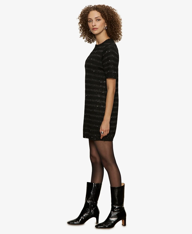 Sanctuary Women's Shine T-Shirt Sweater Dress