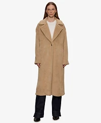 Sanctuary Women's Live Faux-Fur Coat