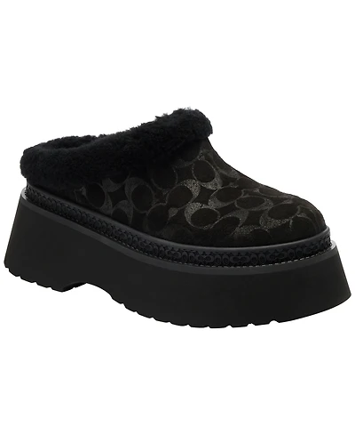 Coach Women's Cecelia Slip-On Platform Clogs