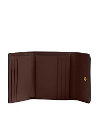 Coach Mila Small Flap Wallet Signature Canvas