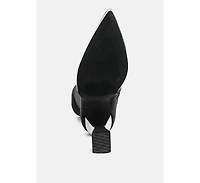 Rabha Contrasting Platform Detail Sock Boots
