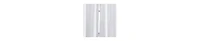 Ellis Curtain 1.5" Rod Pocket High Quality Fabric Solid Color Window Tailored Tier Pair Curtain