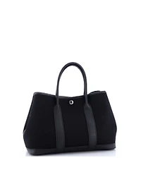 Pre-Owned Hermes 30 Garden Party Tote Toile and Leather