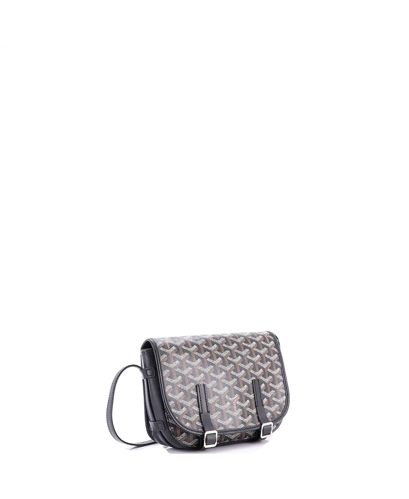 Pre-Owned Goyard Pm Belvedere Messenger Bag Coated Canvas