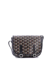 Pre-Owned Goyard Pm Belvedere Messenger Bag Coated Canvas