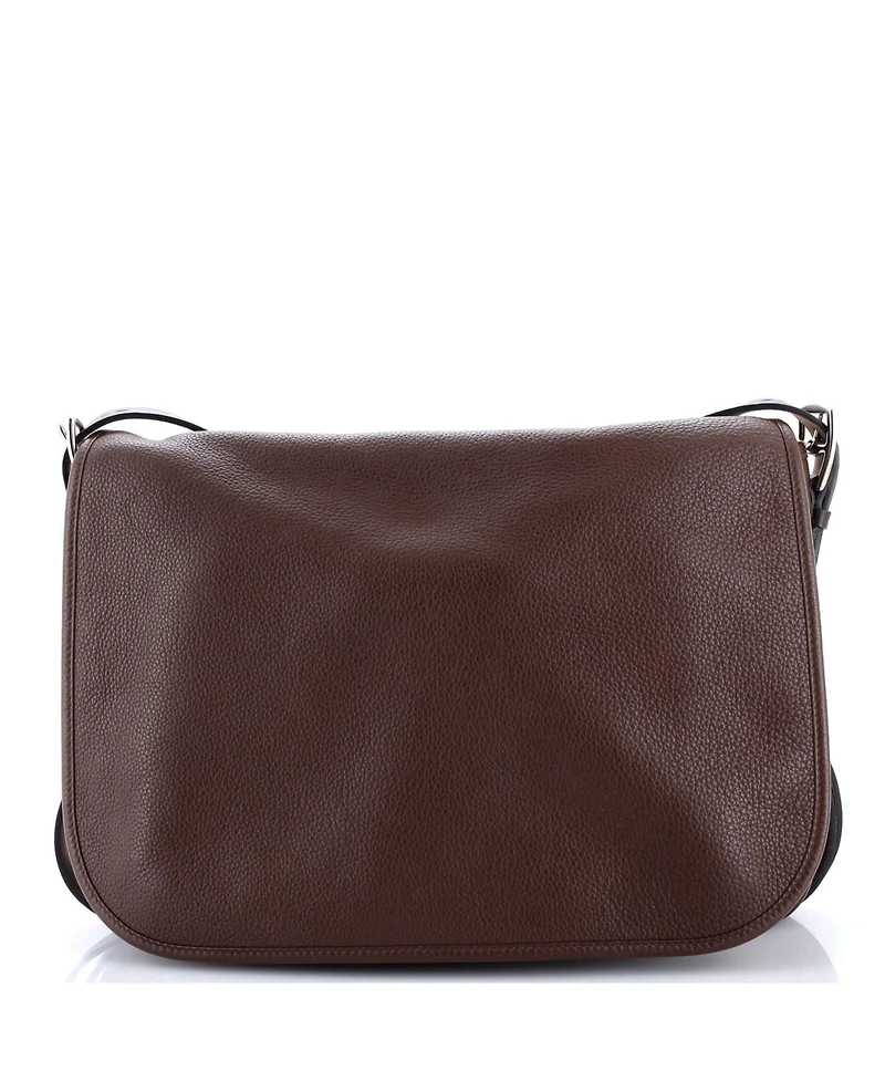 Pre-Owned Hermes 35 Barda Messenger Bag Clemence