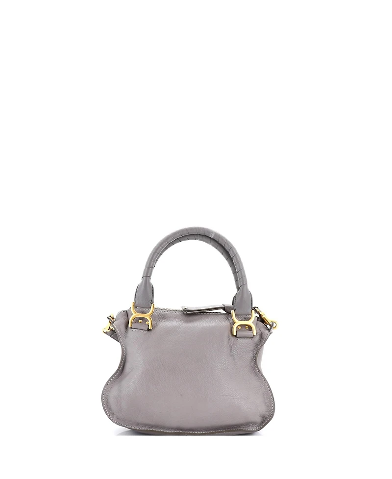 Pre-Owned Chloe Marcie Satchel Leather