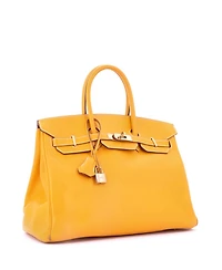 Pre-Owned Hermes Candy 35 Handbag Epsom