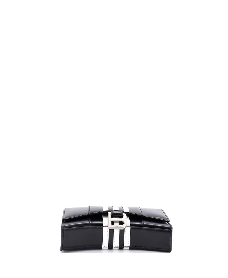 Pre-Owned Balenciaga x adidas Hourglass Chain Wallet Leather