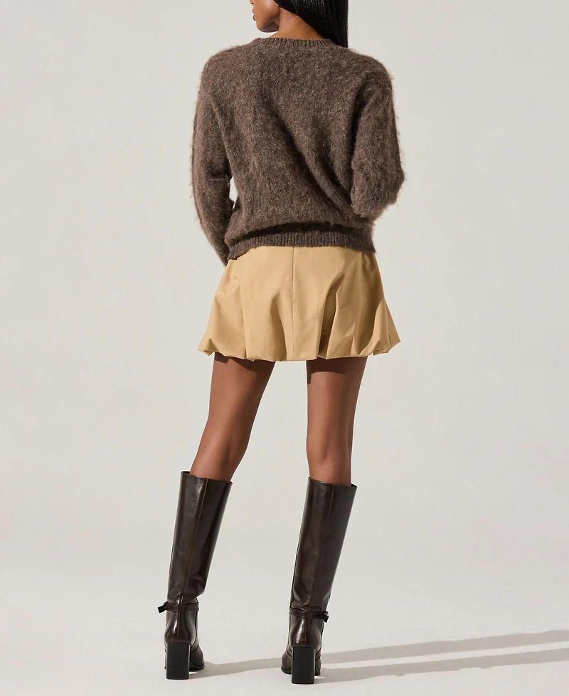 Astr the Label Women's Conetta Long-Sleeve Sweater