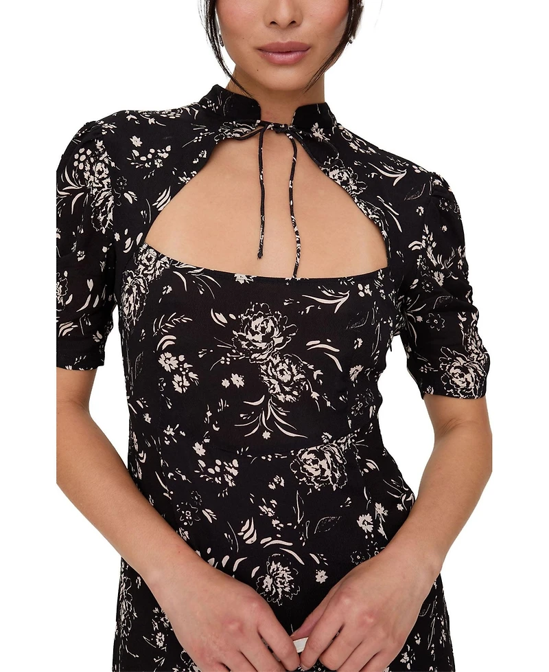 Lily and Lionel London Women's Primrose Garden Print Maxi Dress