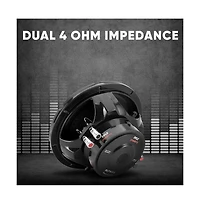 8'' 800 Watt Dual Voice Coil Subwoofer, 4 Ohm