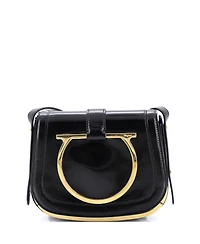 Pre-Owned Salvatore Ferragamo Small Sabine Shoulder Bag Leather