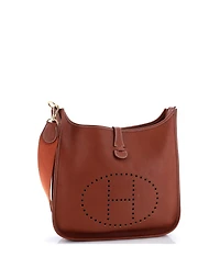 Pre-Owned Hermes Gm Evelyne Bag Gen I Clemence