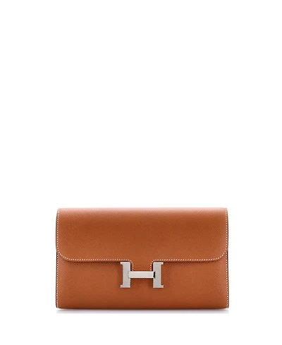 Pre-Owned Hermes Long Constance Wallet Epsom