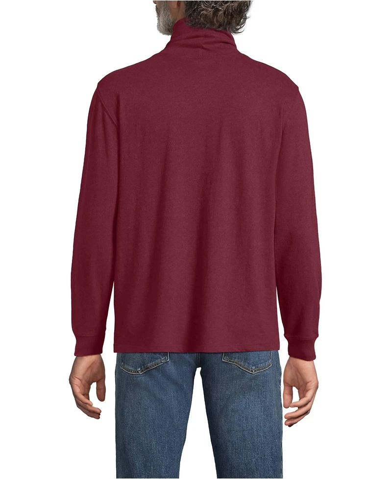 Lands' End Men's Super-t Turtleneck