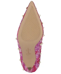 Jessica Simpson Women's Welica Embellished Pointed-Toe Pumps